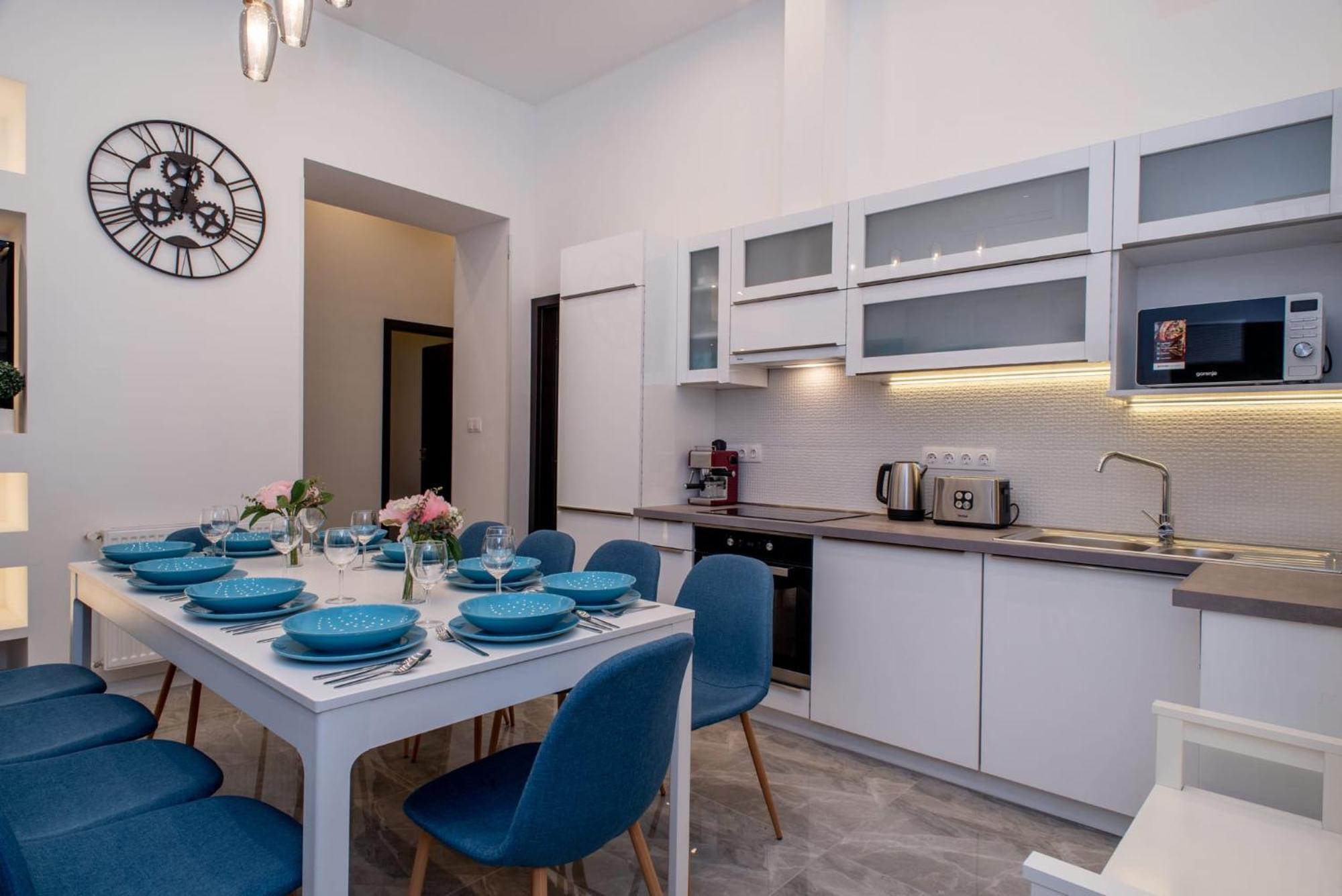 Very Central New And Large Ac Apartment بودابست المظهر الخارجي الصورة
